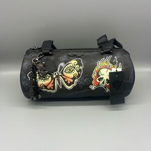 Ed hardy barrel purse
